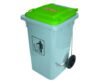 Poubelle sur roulettes 80 L