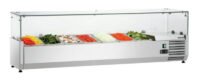 PRESENTOIRE REFRIGIRE GL4 0.174kW CAP 7*GN1/4 DIM 1500x335x459mm BARTSCHER