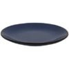 ASSIETTE RONDE PLATE EN PORCELAINE BLEU DIAM 27cmELIN