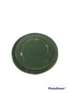 ASSIETTE RONDE PLATE EN PORCELAINE VERTE DIAM 30CM DUBAI
