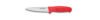 COUTEAU A SAIGNER MANCHE ROUGE ANTI-GLISSANT-14CM Bargoin®