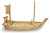 BATEAU A SUSHI NATUREL 60CM  WOODEN