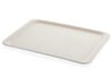 PLATEAU EN  FIBRE POLYESTER COULEUR CRÉMÉ