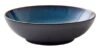 SALADIER ROND EN PORCELAINE BLEU DIAM 18cm ELIN