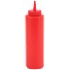 Flacon souple en plastique 8 OZ ROUGE