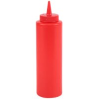 Flacon souple en plastique 8 OZ ROUGE