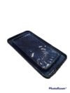 ASSIETTE RECTANGULAIRE EN PORCELAINE BLEU MOTIF RAYE DIM 26CM DUBAI