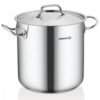 FAITOUT AVEC COUVERCLE EN INOX DIAM 28 CM KORKMAZ