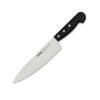 COUTEAU DE CUISINE 21CM MANCHE NOIR PIRGE