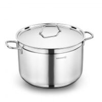MARMITE PROFESSIONNEL EN INOX 2 ANCES A/C DIM 32×19 KORKMAZ