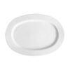 Assiette oval en porcelaine Ambassador
