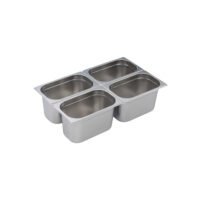 Bac gastro gn1/4 en inox