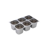 Bac gastro gn1/6 en inox