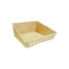 Corbeille carré polypropylène
