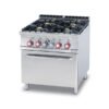 Cuisinière 4 feux sur four série 900