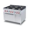 Cuisinière 6 feux vifs sur four à Gaz Série 900
