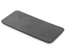 Assiette à sushi, rectangulaire, mélamine, noire