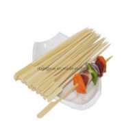 Customized-Eco-Friendly-Barbecue-Grill-Skewer-Pick-Disposable-Flat-BBQ-Bamboo-Skewer.jpg BROCHETTE PISTOLET 15CM 250 PCS PAR SACHET BAMBOU