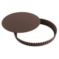 MOULE A TARTE ROND A FOND AMOVIBLE 24  MARQUE MATFER FRANCE