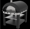 FOUR A PIZZA A GAZ ET A CHARBONS 400°C BIG TYPE +SUPPORT  ERSOZ