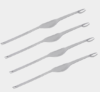 LOT DE 4 FOURCHETTES DOUBLES A CRUSTACES