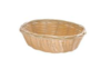 Panier en polywicker ovale 7″x 5″x 2″couleur naturelle