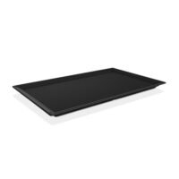 Plateau compartiments gn1/1 en melamine en noir
