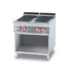 Cuisinière 4 Plaques Carré Electrique sur armoire neutre Série 900