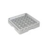 Rack gris à 36 compartiments