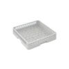 Rack gris ouvert pour couvert