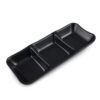 ramequin 3 compartiments ,Melamine,Black