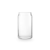 Verre à bière forme canette