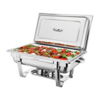 Chafing dish rectangulaire avec couvercle Sunnex