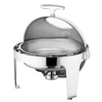 Chafing dish Rond avec couvercle en verre Sunnex