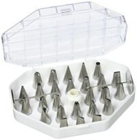 COFFRET 26 DOUILLES FINES EN INOX SPECIALES DECOR