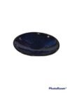 ASSIETTE RONDE CREUSE EN PORCELAINE  BLEU DIAM 23CM DUBAI