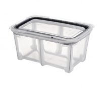 Bac en Silicone GN 1/3 -H150 – 6L Avec Couvercle